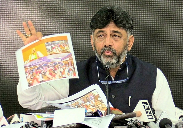 KPCC president D K Shivakumar.