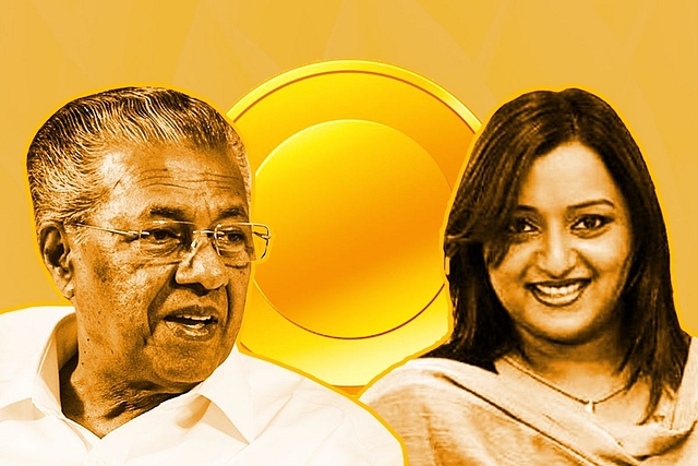 Kerala chief minister Pinarayi Vijayan and main accused Swapna Suresh