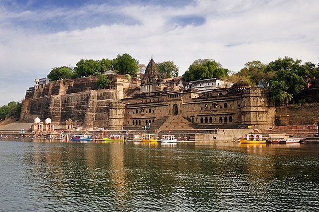 Ahilya Fort in Maheshwar.