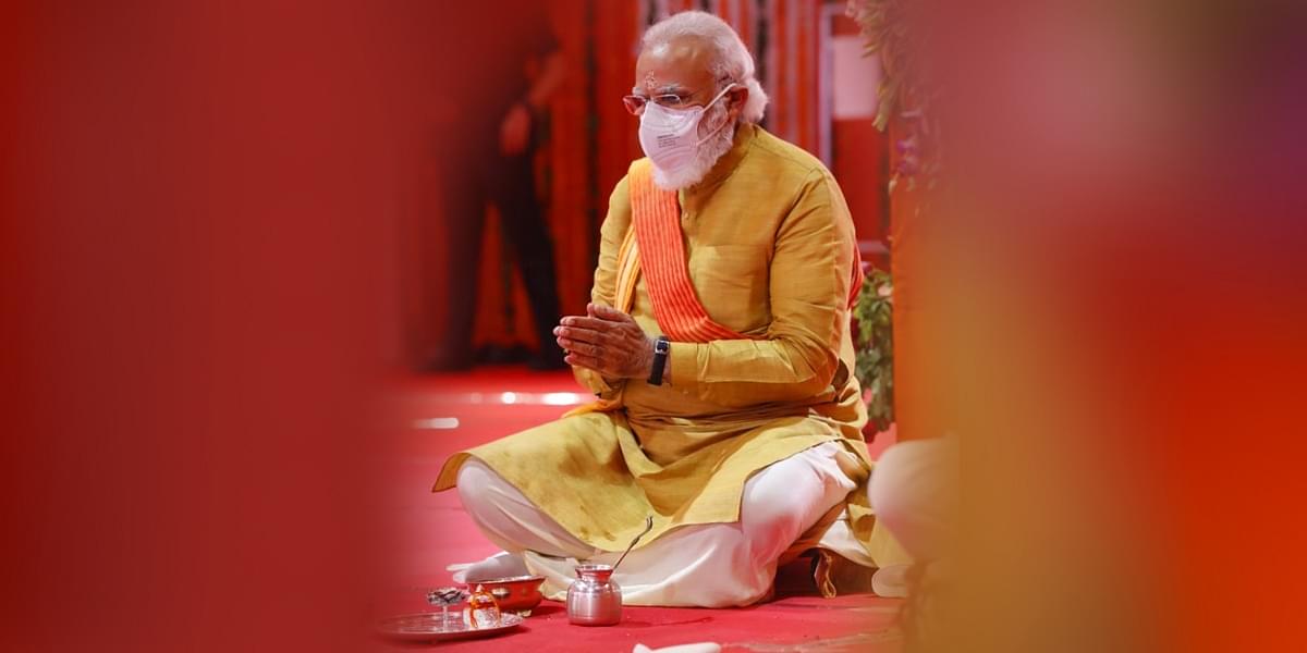 With Today's Visit PM Modi Became The First Ever Prime Minister To Visit The Ram Janmabhoomi