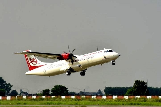 UDAN flight. (Gurpreet Singh/Hindustan Times via Getty Images)