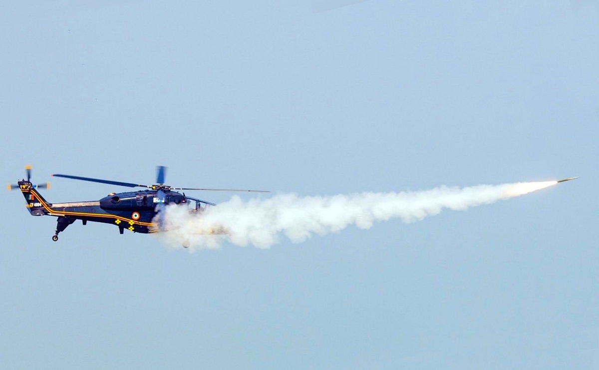 LCH firing an MBDA Mistral air-to-air missile.  &nbsp;