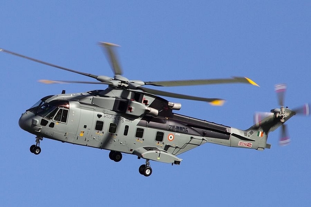 AgustaWestland AW101, the helicopter sold to India.&nbsp;