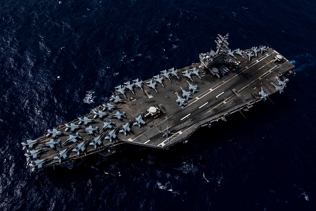 USS Ronald Reagan (U.S. Navy/MC2 Kaila V. Peters) &nbsp;