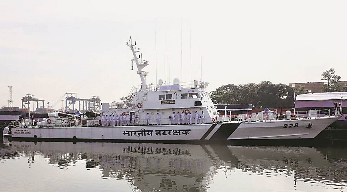 Indian Coast Guard Commissions All-New Armed Fast Patrol Vessel Built By State-Owned GRSE