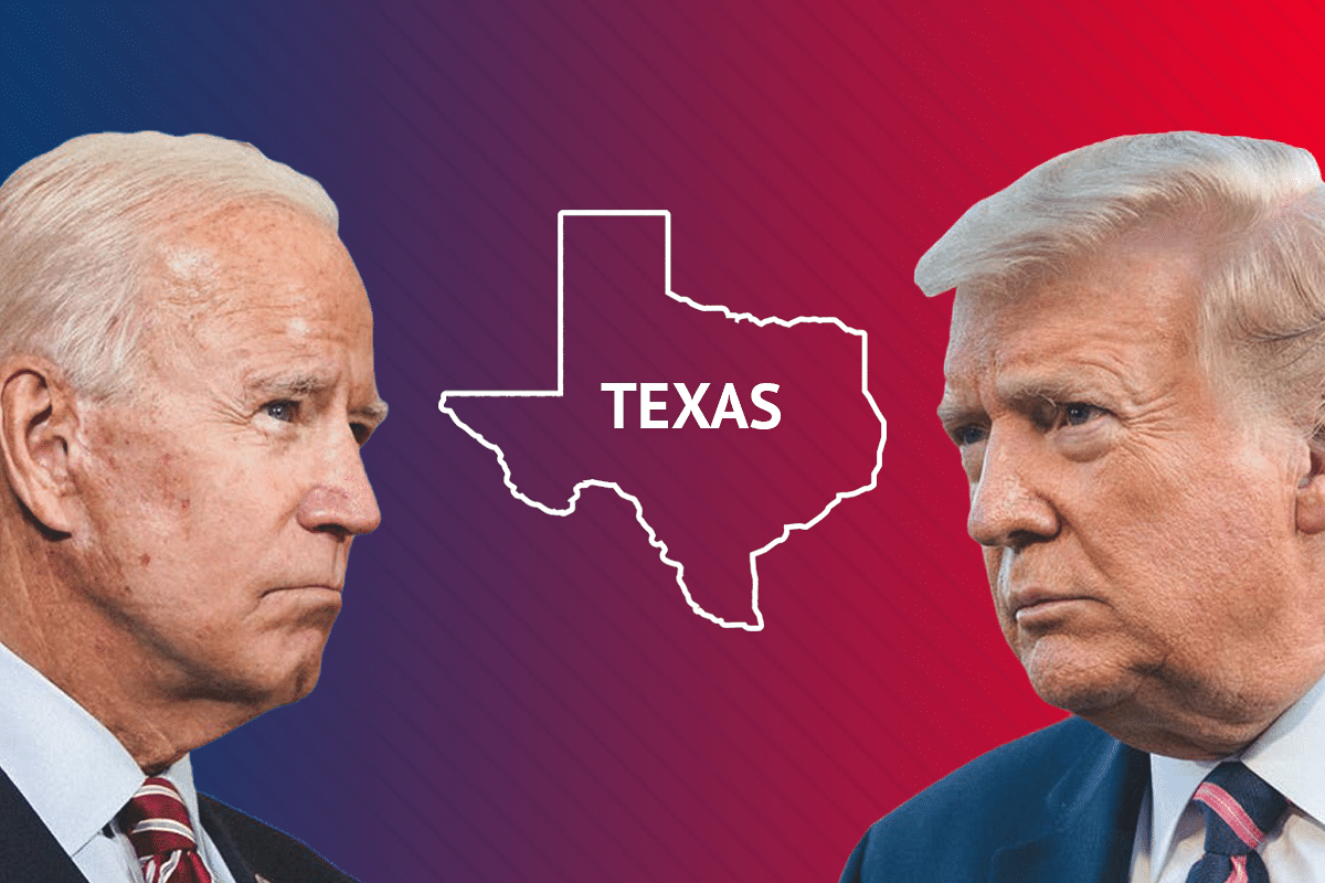 Update: More Than 60 Per Cent Of Total Votes Reported From Texas; Trump Ahead By Thinnest Of Margins 