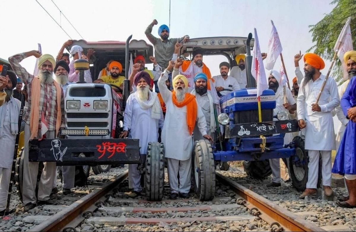 Farm Stir Fallout: Railways Suffers Over Rs 1,600 Crore Loss In Freight As Congress-Ruled Punjab Refuses To Guarantee Safety Of Trains