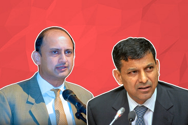 Former central bankers Raghuram Rajan and Viral Acharya. &nbsp;