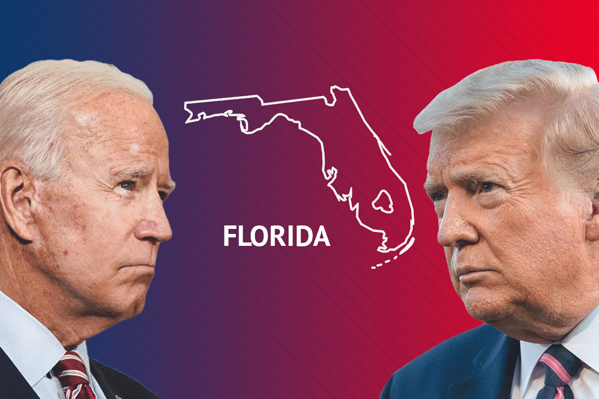Neck And Neck In Florida: Trump Marginally Ahead After Around 90 Per Cent Votes Reported 
