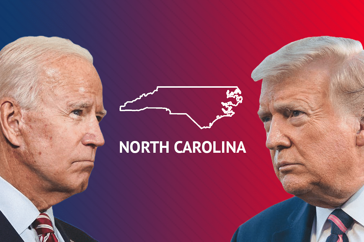North Carolina Battleground: More Than 90 Per Cent Ballots Reported; Trump Leads  