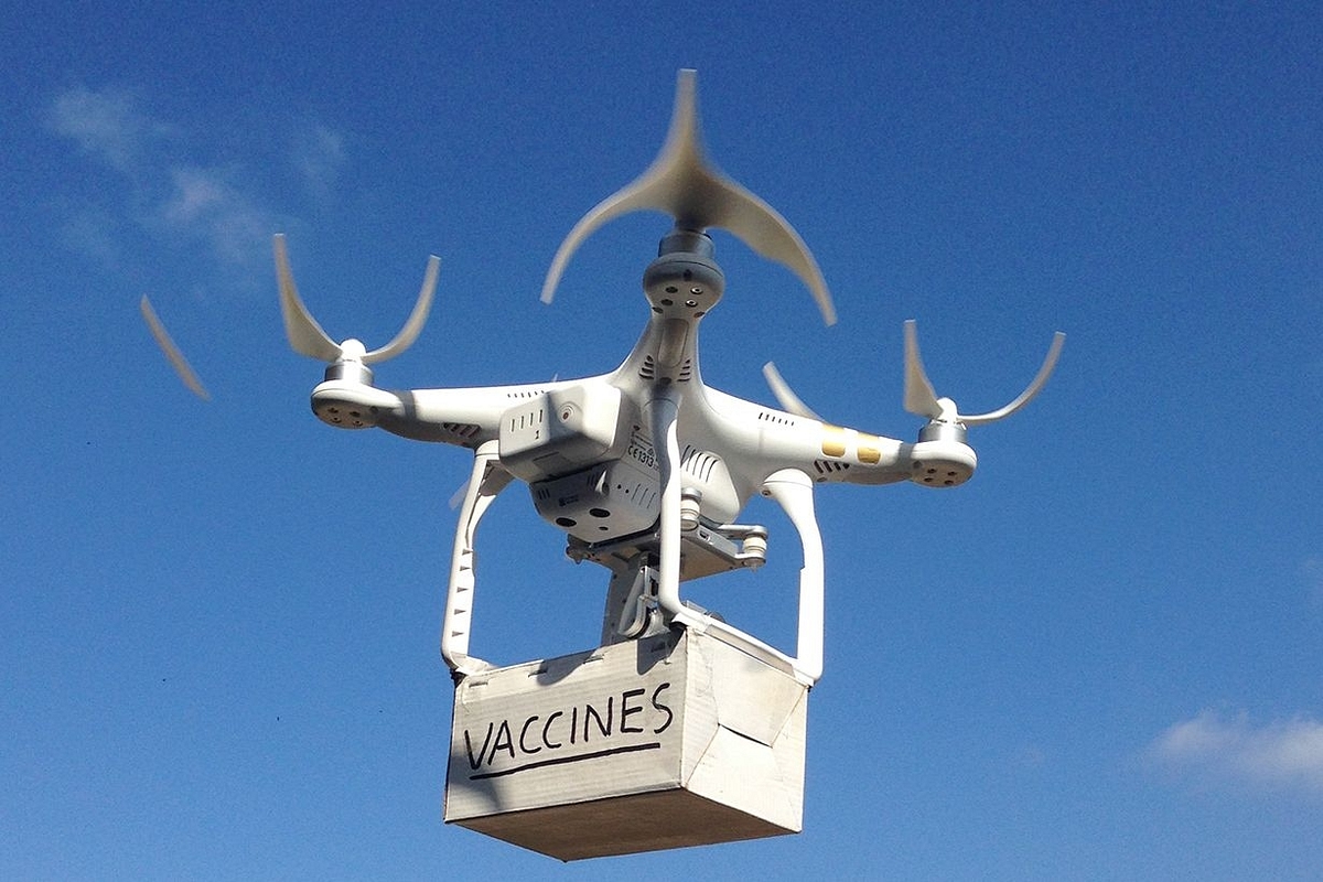ICMR To Conduct Feasibility Study Of Covid-19 Vaccine Delivery Using Drones