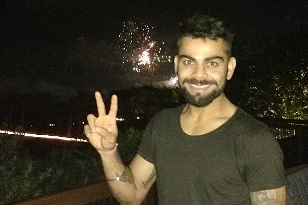 Netizens Call Out Virat Kohli's Hypocrisy As He Preaches Against Bursting Crackers On Diwali