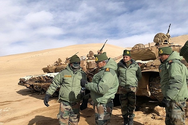 Indian Army Gives A Glimpse Into Tank Formations At LAC's Chusul Sector Amid General Naravane's Visit