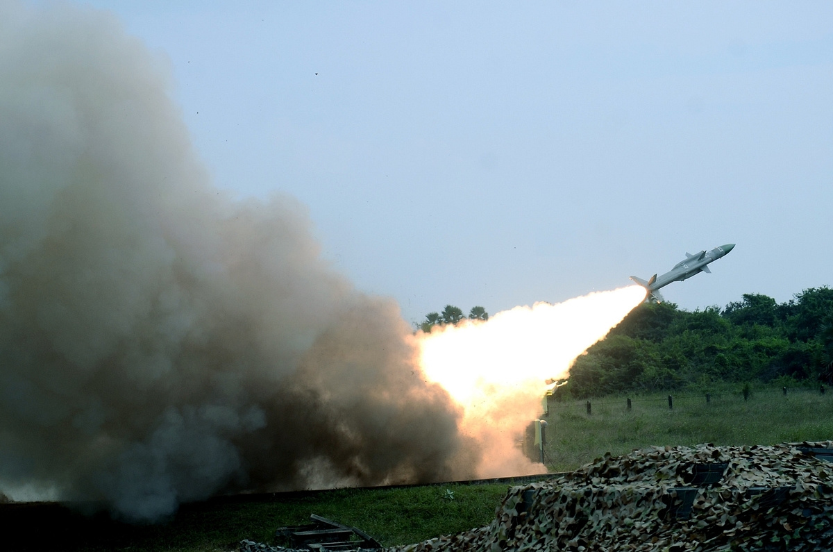 DRDO Carries Out First Launch Of New Generation Akash Missile At Integrated Test Range At Odisha Coast