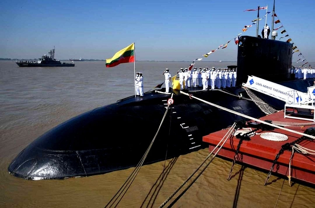 Watch: Myanmar Navy Commissions Submarine Gifted By India