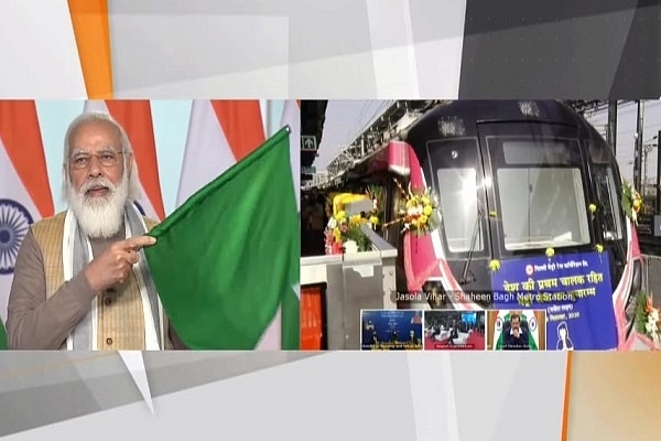 Delhi Metro: PM Modi Flags Off India's First Driverless Metro Between Janakpuri West-Botanical Garden