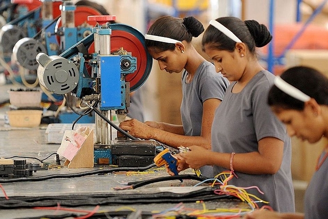 India manufacturing jobs (SAM PANTHAKY/AFP/GettyImages)