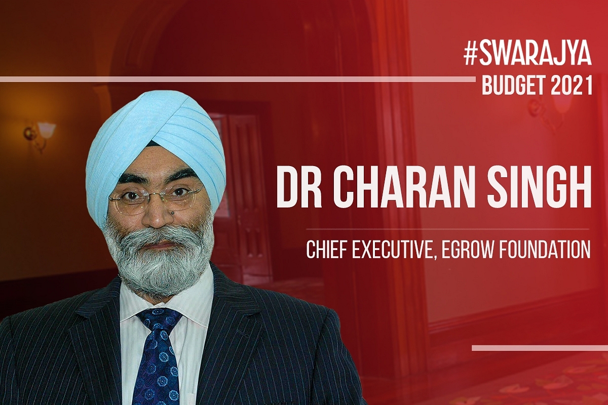 Swarajya Conversations Budget 2021: Dr Charan Singh On What The First Budget After Covid Needs To Be