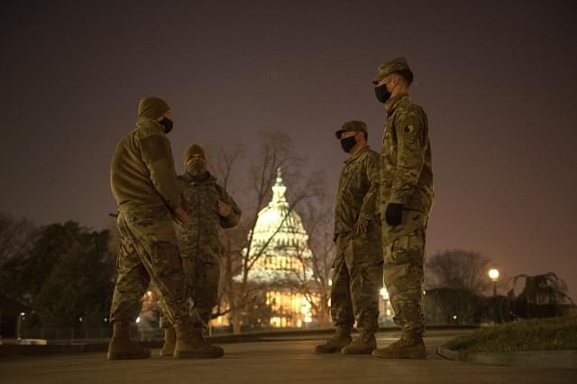 FBI Vetting National Guard Troops Posted in Washington D.C. Amid Fears Of Insider Attack At Biden Inauguration
