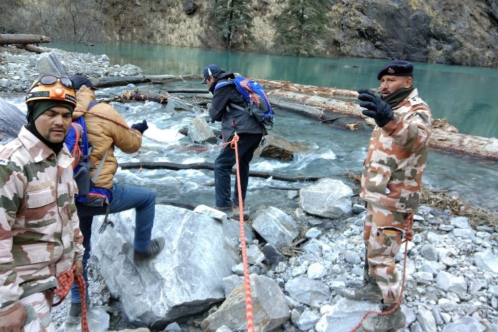 Uttarakhand: How ITBP Played A Vital Role In The Daring Task Of Widening The Mouth Of Lake Formed By Flash Floods In Chamoli      