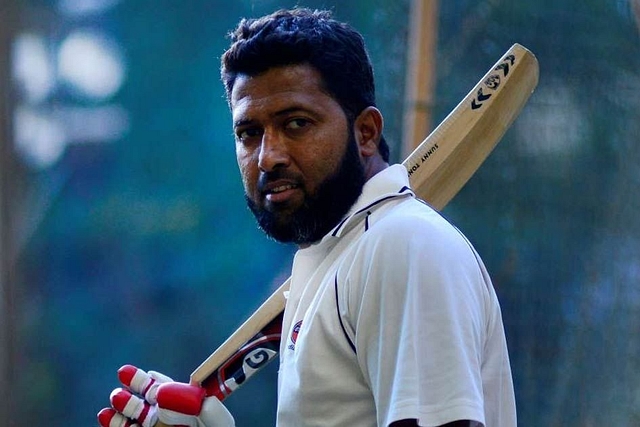 Former India opener Wasim Jaffer.