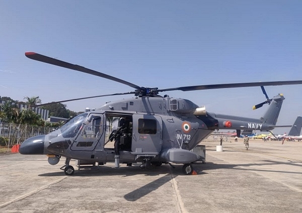 HAL Hands Over Five Advanced Light Helicopters To Indian Navy And Coast Guard