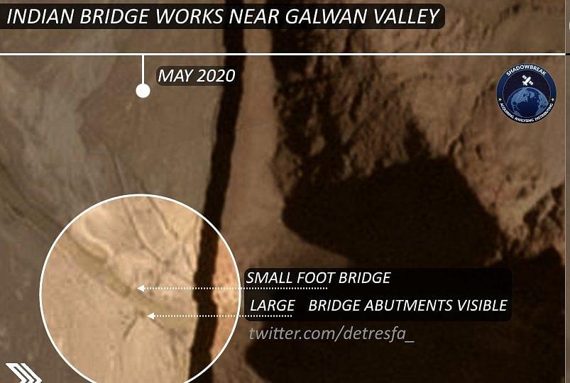 Ladakh: Here’s A New Satellite Image Of  Galwan Valley Bridge Built By India During Standoff With China