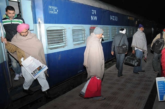 Cancer patients travelling for treatment.