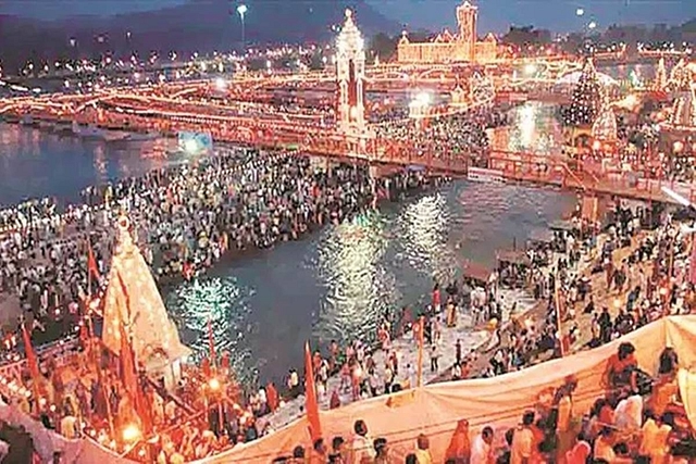 Haridwar Kumbh Mela.