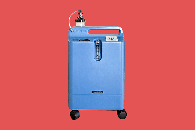 An oxygen concentrator.