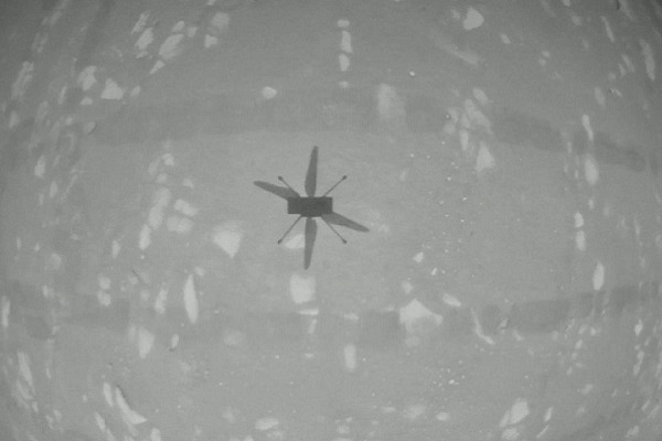  NASA’s Ingenuity Helicopter Captures First Aerial Colour Image Of Mars  