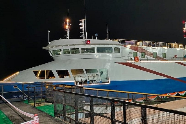 Cruise service from Hazira Port to Diu launched.