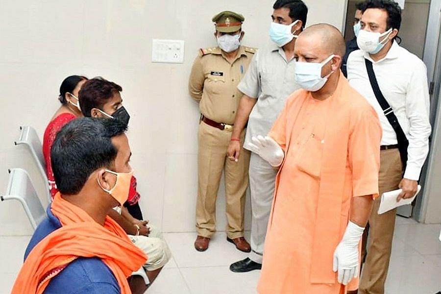 UP Chief Minister Yogi Adityanath Visits All 18 Divisions In State To Review COVID Situation