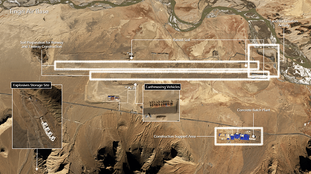 Map 8: Tingri airfield under construction (from thedrive.com)