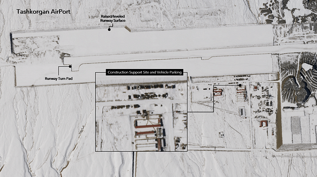 Map 3: Taxkorgan airfield construction ongoing (from thedrive.com)
