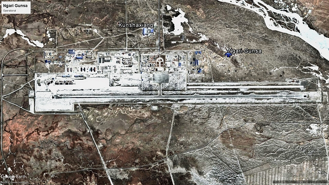 Map 5: Ngari-Gunsa airfield details