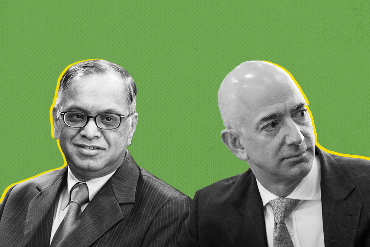 Billionaire Jeff Bezos And Narayana Murthy To Discontinue Controversial E-Commerce Joint Venture