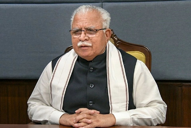 Haryana Chief Minister Manohar Lal Khattar (Representative Image)