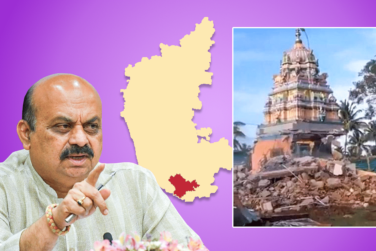Demolition Of Temple Causes Anger In Mysuru: District Administration's Drive Suspended After CM Bommai's Intervention
