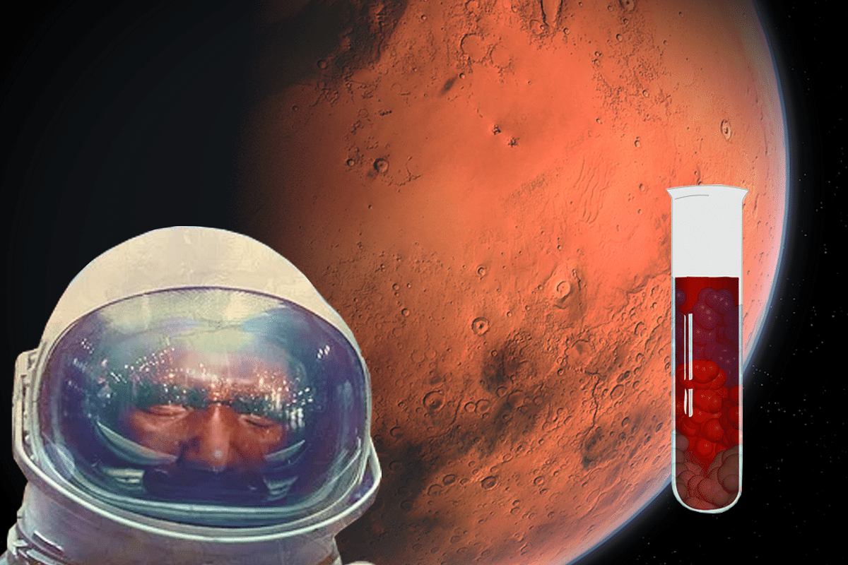 Scientists' Experiment With Space Dust And Human Blood Could Help To Build Martian Colony