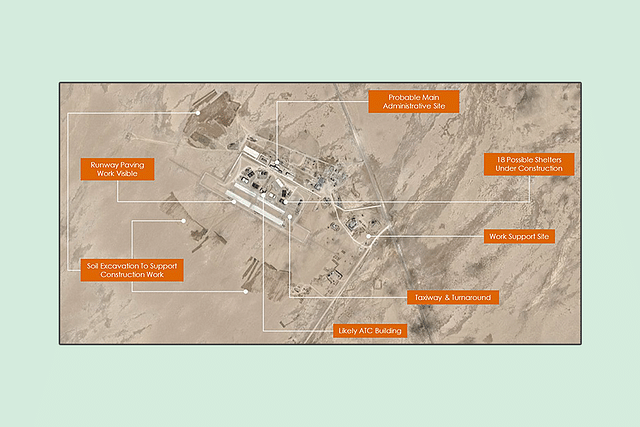 Satellite Imagery Shows Chinese Helicopter Base Under Construction In Aksai Chin, 130 Km Away From Galwan Valley
