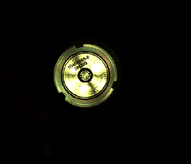 Perseverance’s first cored sample of Mars rock is sealed inside its titanium container tube.