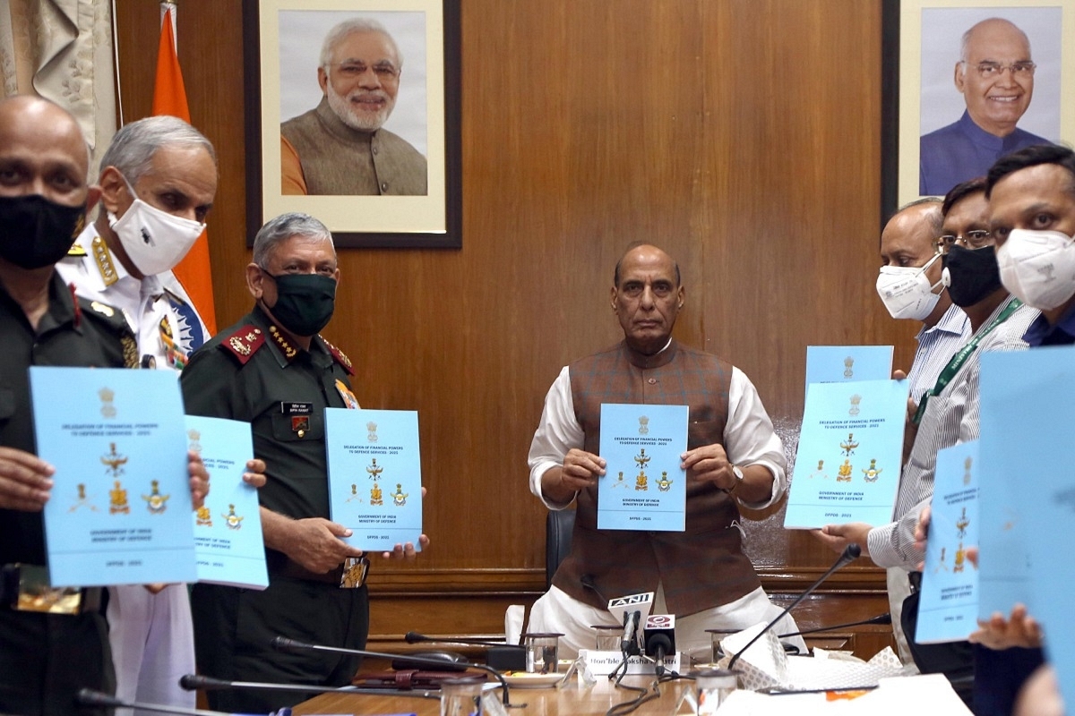 Defence Minister Rajnath Singh Approves Delegation Of Financial Powers To Armed Forces For Revenue Procurement
