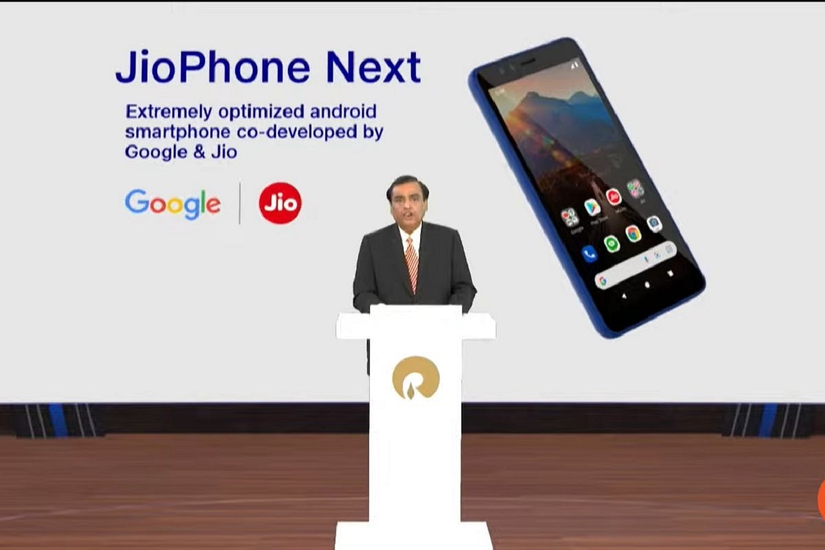 Reliance To Unveil Its 4G Smartphone ‘Jio Phone Next’ On Deepavali, Expected To Be Priced Around Rs 3,000