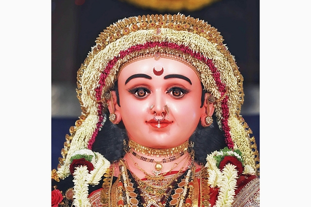 Divinity incarnate as Sharada (Photo: @MangaloreSharada/Facebook)