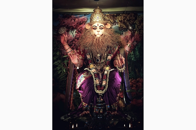 Sharada in Narasimha avatar in a previous year (PC: Anantesh Bhat)