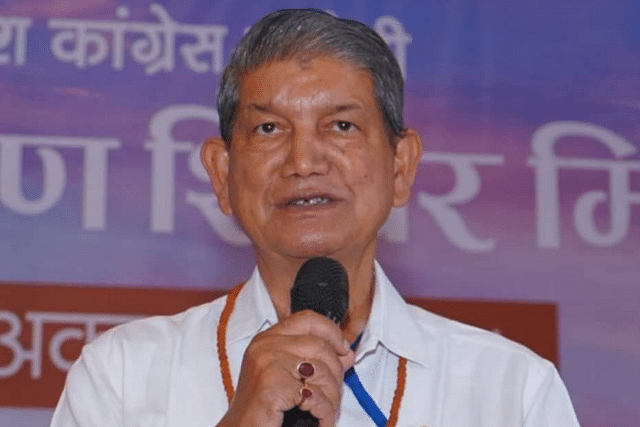 Former chief minister of Uttarakhand and Congress leader Harish Rawat. (Photo: Harish Rawat/Facebook)