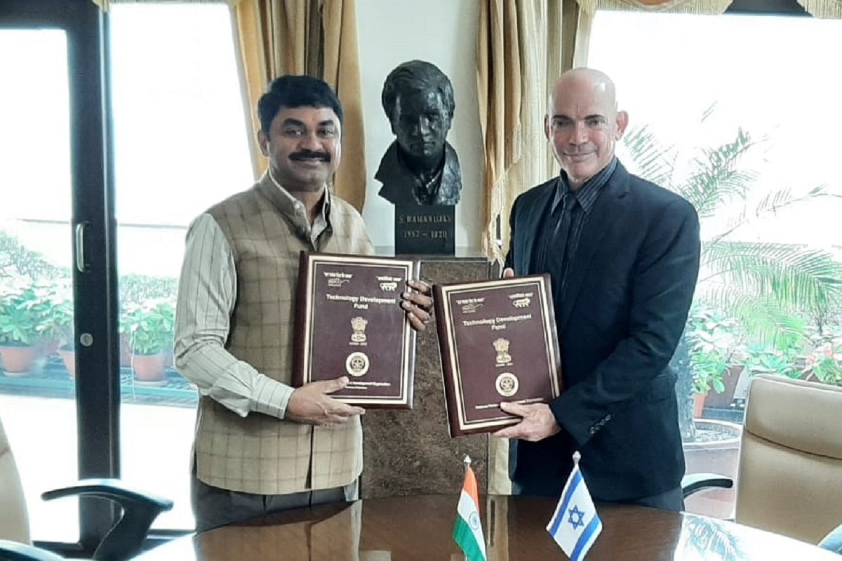 India, Israel Sign Bilateral Innovation Agreement For Development Of Dual-Use Technologies