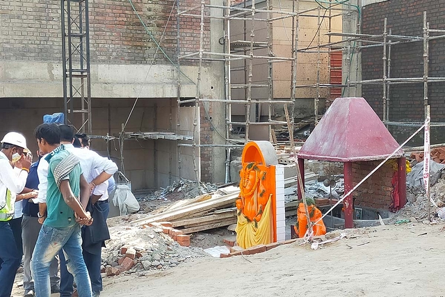 The Vinayaks stand where they had been found