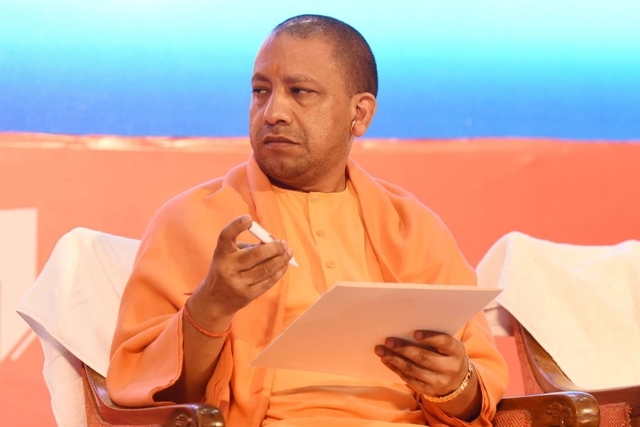 Uttar Pradesh chief minister Yogi Adityanath (Subhankar Chakraborty/Hindustan Times via Getty Images)
